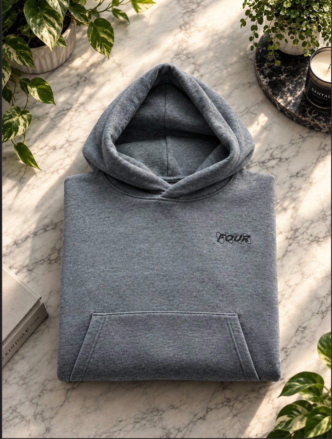 Nieuwe Four Hoodie - Grijs - Maat 16 jaar, Kinderen en Baby's, Ophalen of Verzenden, Nieuw, Jongen of Meisje, Trui of Vest
