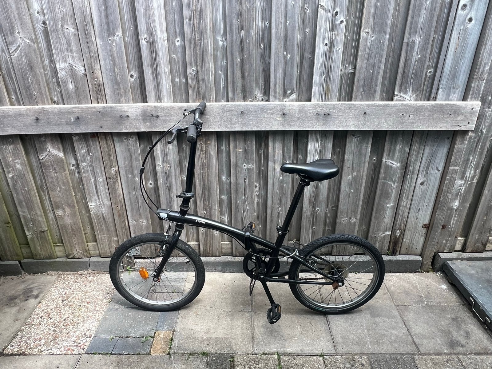 B'Twin vouwfiets, ideaal voor woon-werkverkeer, Fietsen en Brommers, Fietsen | Vouwfietsen, Overige merken, 20 inch of meer, Gebruikt