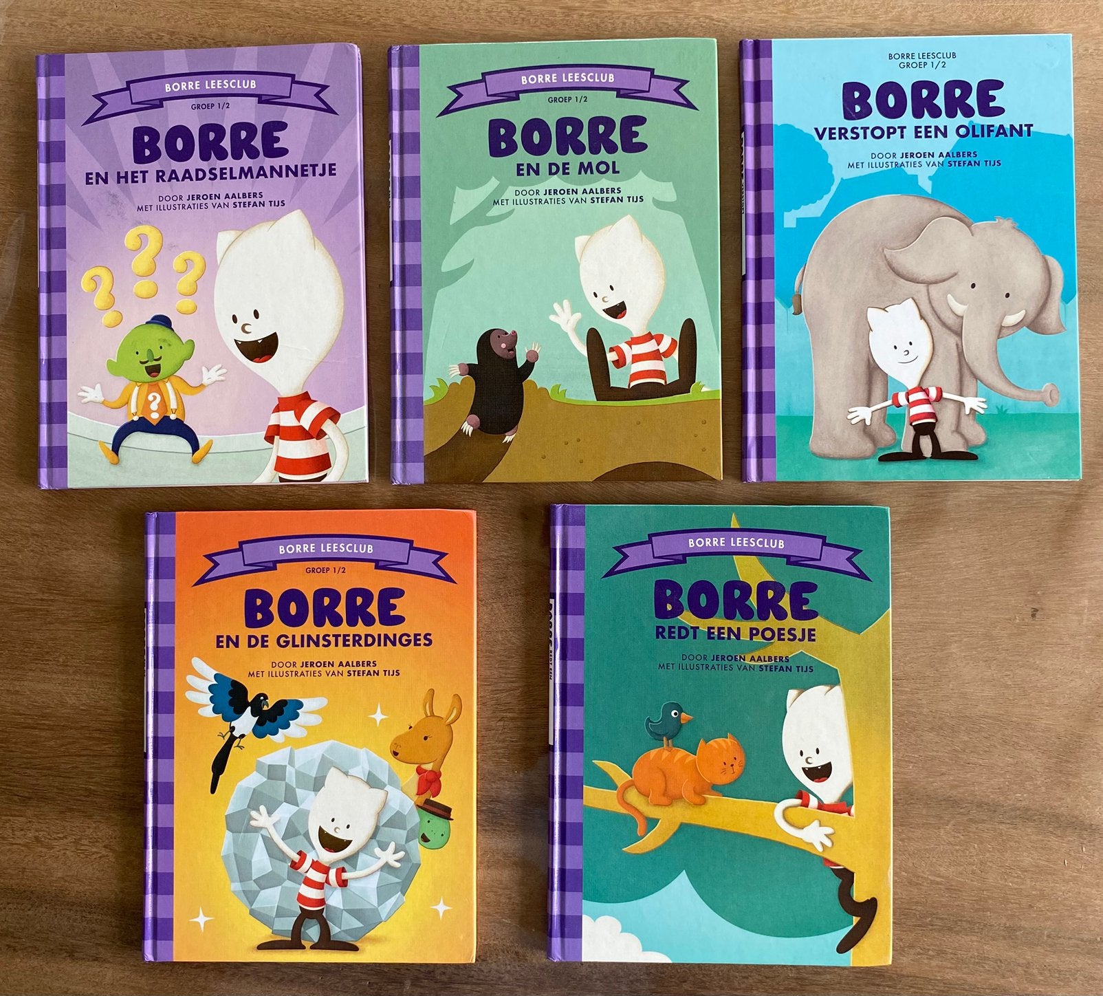 Borre leesboekjes groep1/2, Ophalen of Verzenden, Zo goed als nieuw, 3 tot 4 jaar