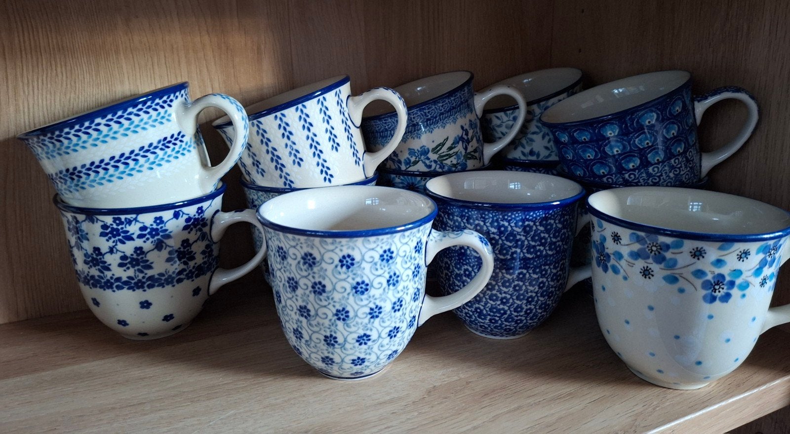 Bunzlau Castle Tulp mokken - 330 ml, ., Keramiek, Ophalen of Verzenden, Zo goed als nieuw