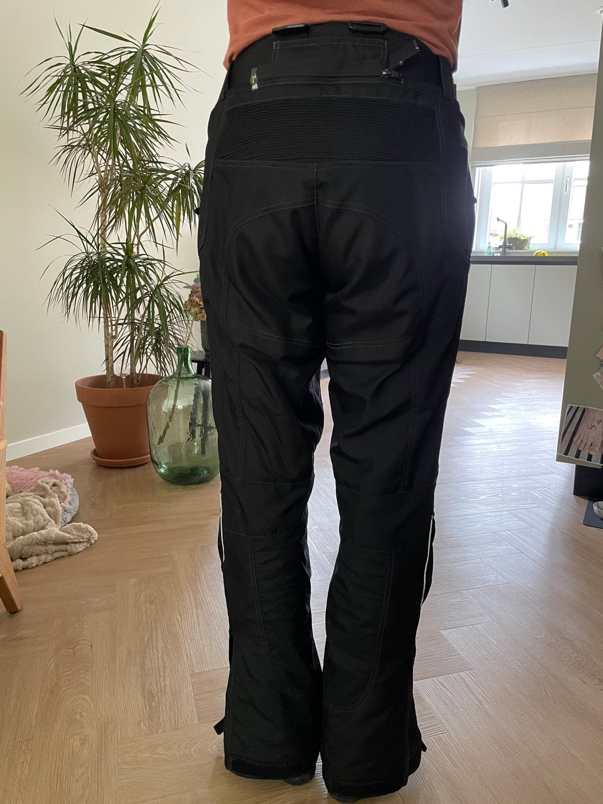 Difi Thermo Motorbroek Maat L met Protectors, Motoren, Kleding | Motorkleding, Ophalen of Verzenden, Tweedehands, Heren, Broek | textiel