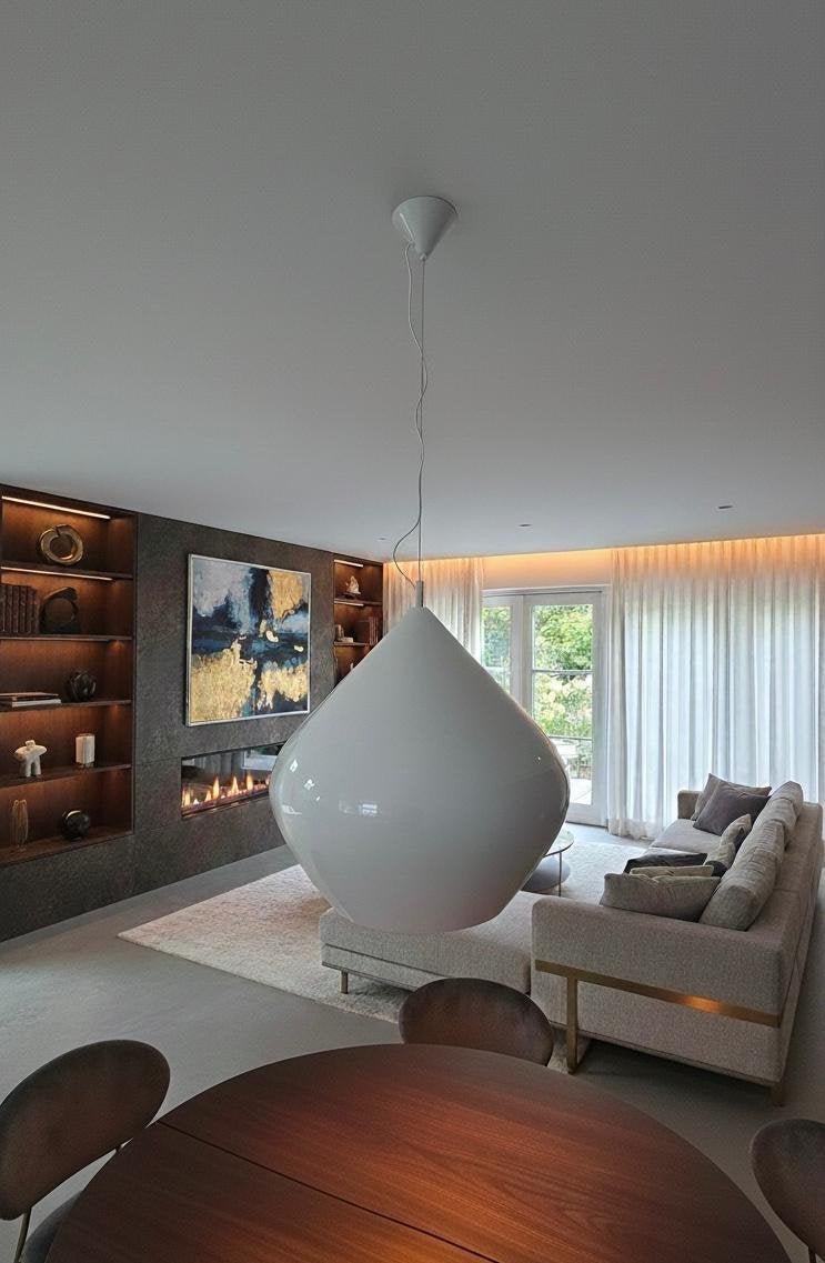 Hanglamp, Ophalen, E27 (groot), Zo goed als nieuw, Metaal