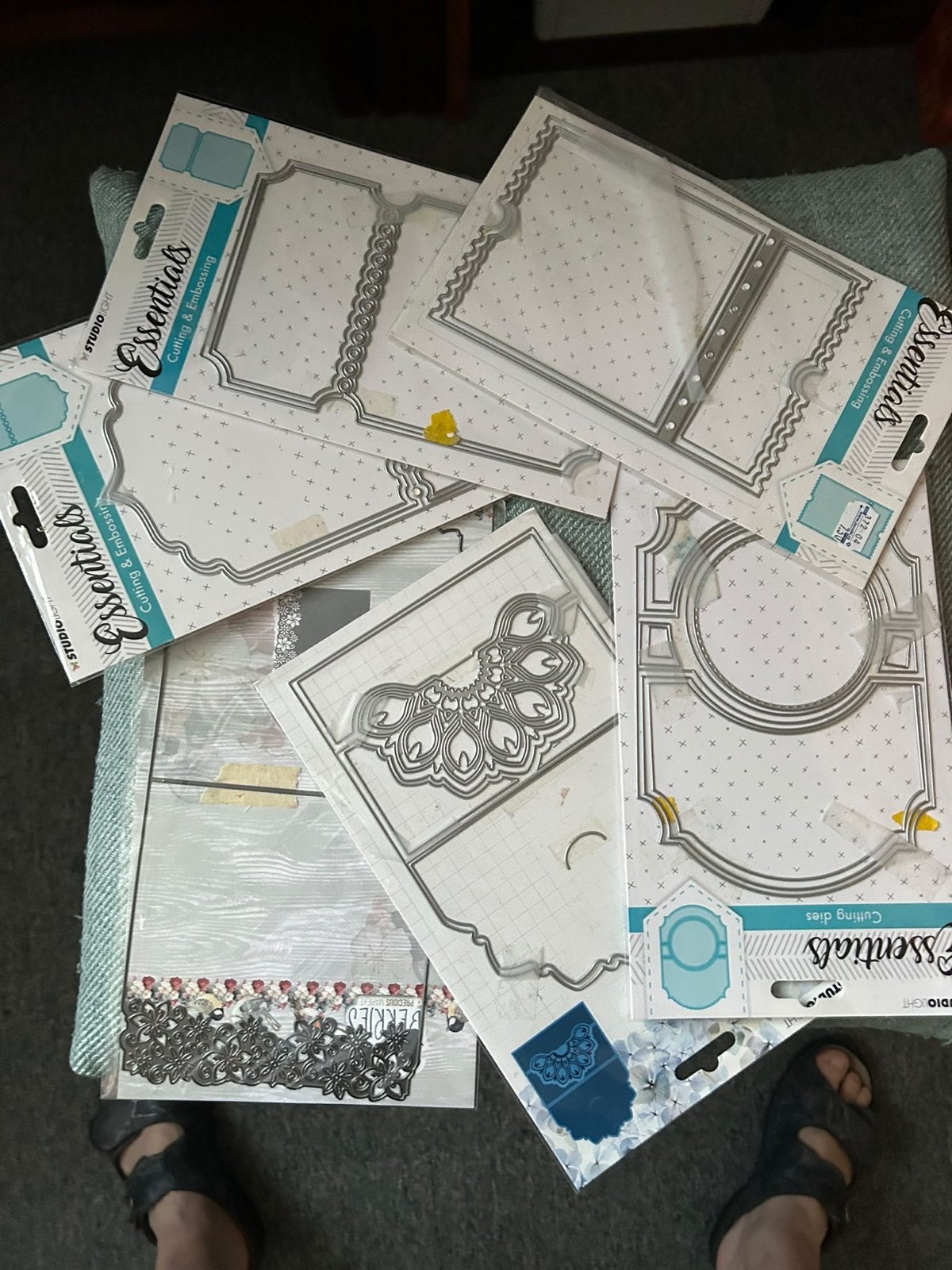 Diverse snij- en embossingmallen van Studio Light Essentials, Geschikt voor snijden, Zilver, Verzenden, Gereedschap of Toebehoren