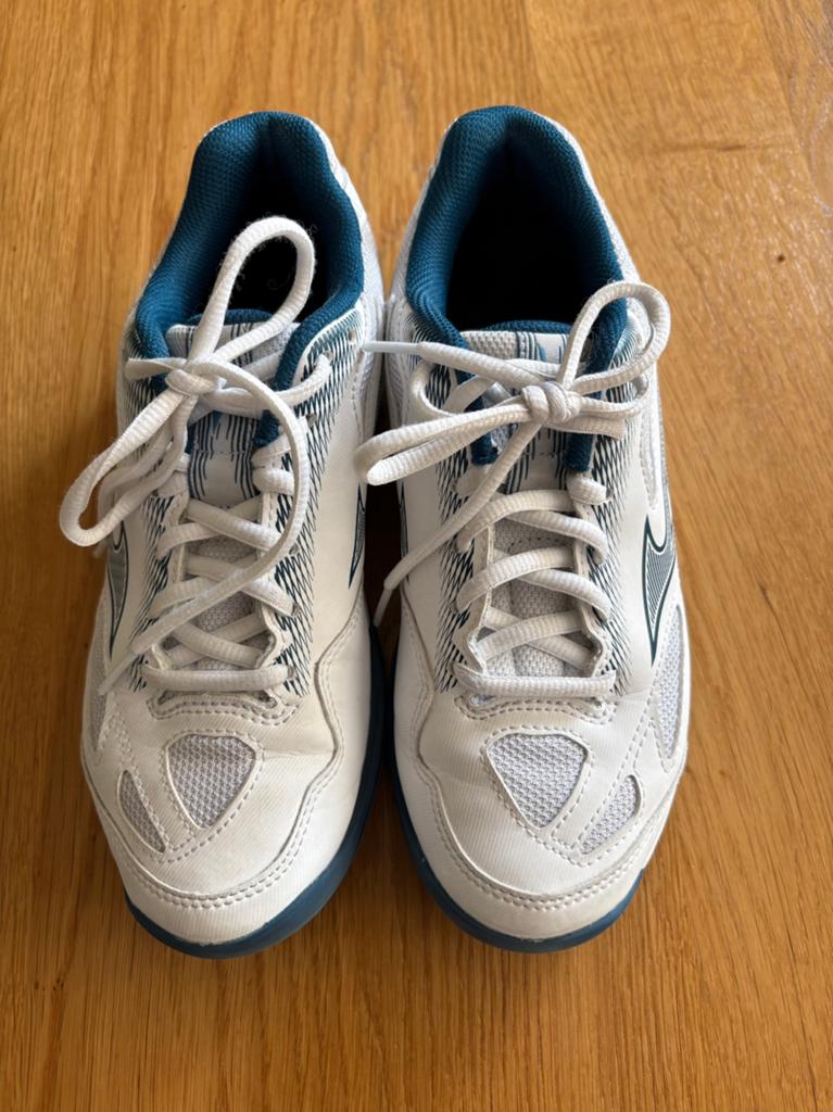 Mizuno indoor sportschoenen 36,5, Sport en Fitness, Badminton, Ophalen of Verzenden, Gebruikt, Schoenen