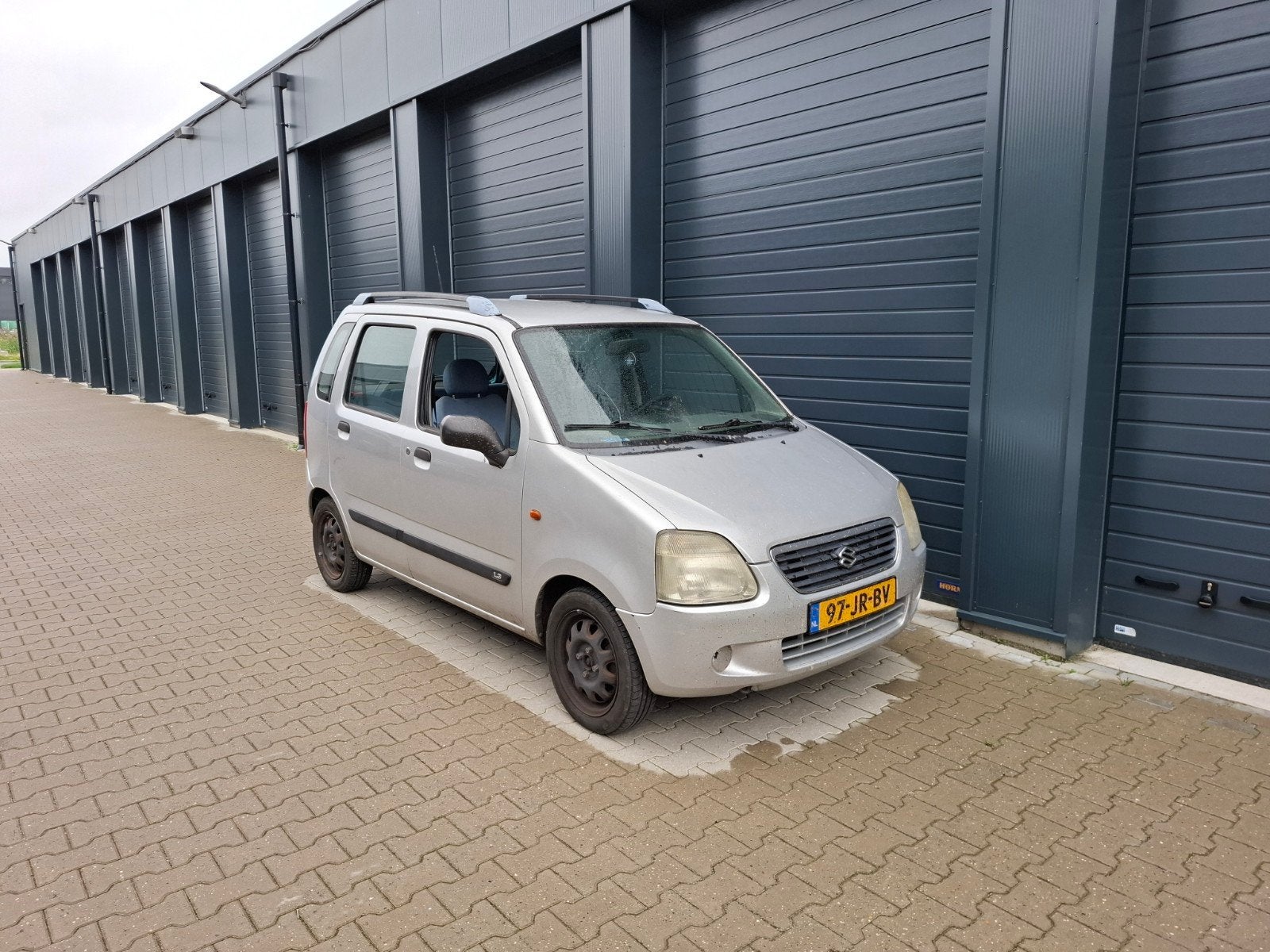 Suzuki Wagon R+ 1.3 2002 Grijs, Auto's, Voorwielaandrijving, 31 €/maand, 4 cilinders, 905 kg