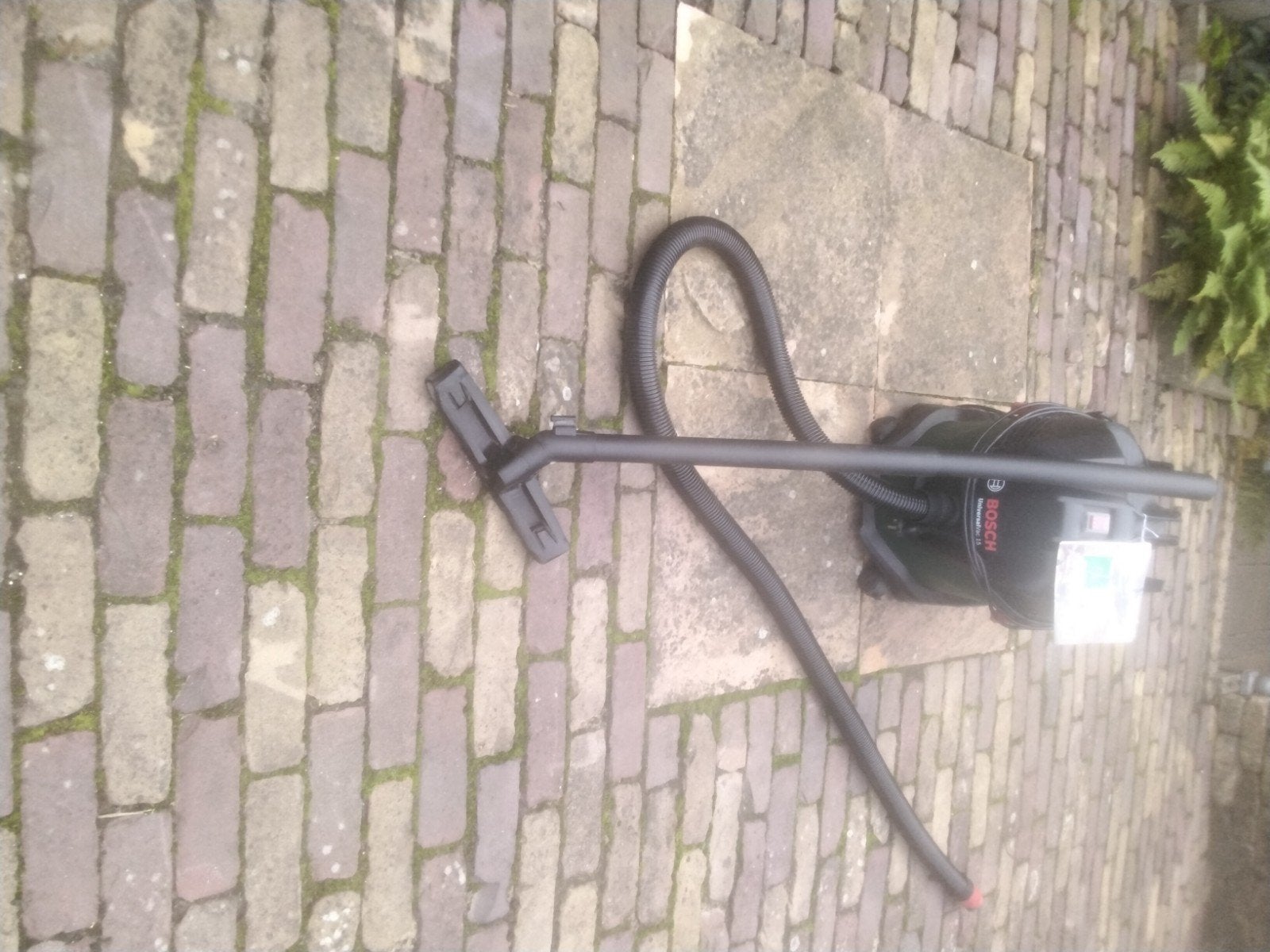 bosch bouw nat/droog stofzuiger ( tuin)+Garantie, Ophalen, Elektrisch