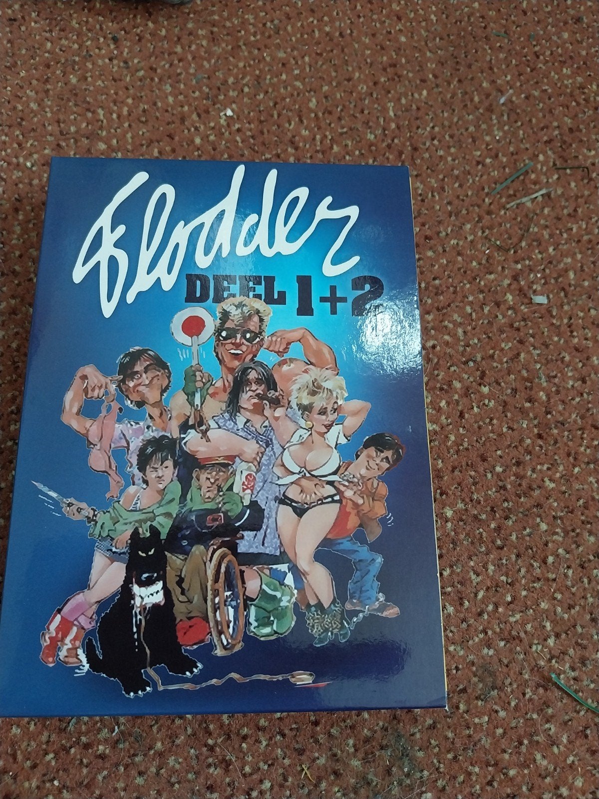 Flodder Deel 1+2 & Flodder in Amerika DVD Boxset, Gebruikt, Nederlands, Vanaf 12 jaar, Inclusief doosje