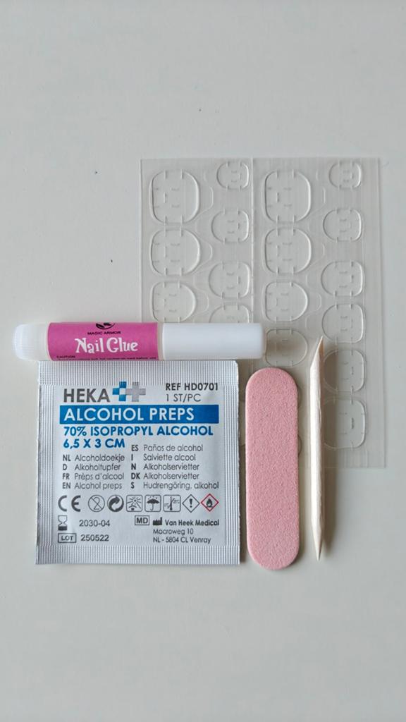 Nail Applicatie Set voor Press On Nails, Verzenden, Nieuw, Handen en Nagels