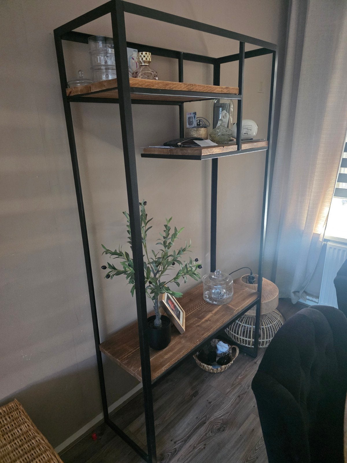 industriële kast, Huis en Inrichting, Ophalen, Met plank(en), 100 tot 150 cm, 200 cm of meer
