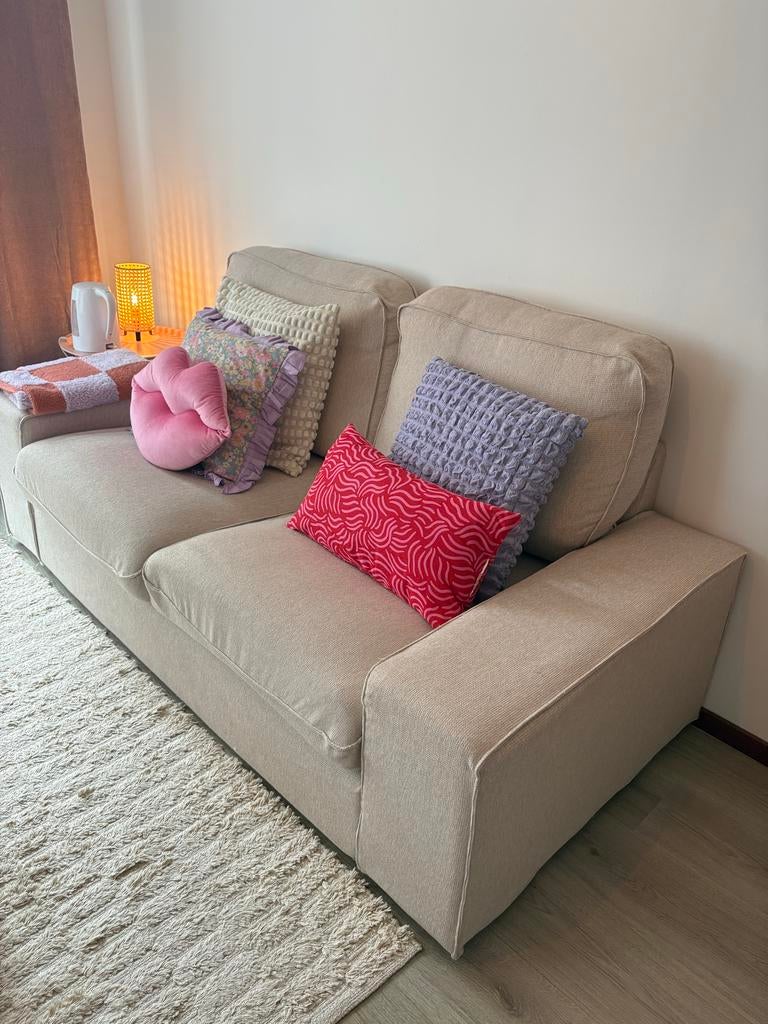 Kivik IKEA 2-zitsbank, Ophalen, Tweepersoons, 75 tot 100 cm, Zo goed als nieuw