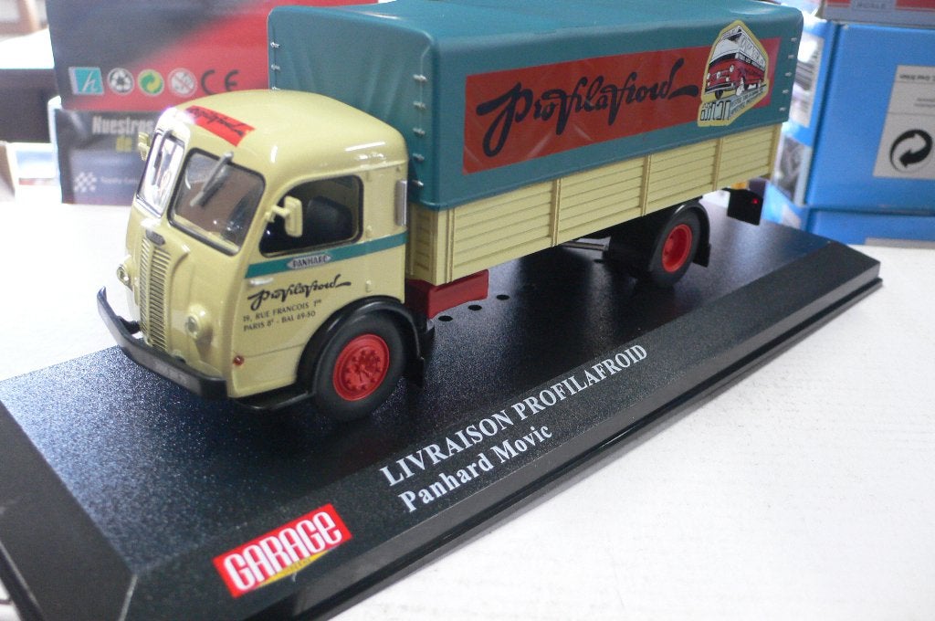 panhard movic -PROFILAFROID-PARIS - 1/43 !!!!!!!!!!!!!!!!!!!, Hobby en Vrije tijd, Verzenden, Nieuw, Bus of Vrachtwagen, Overige merken