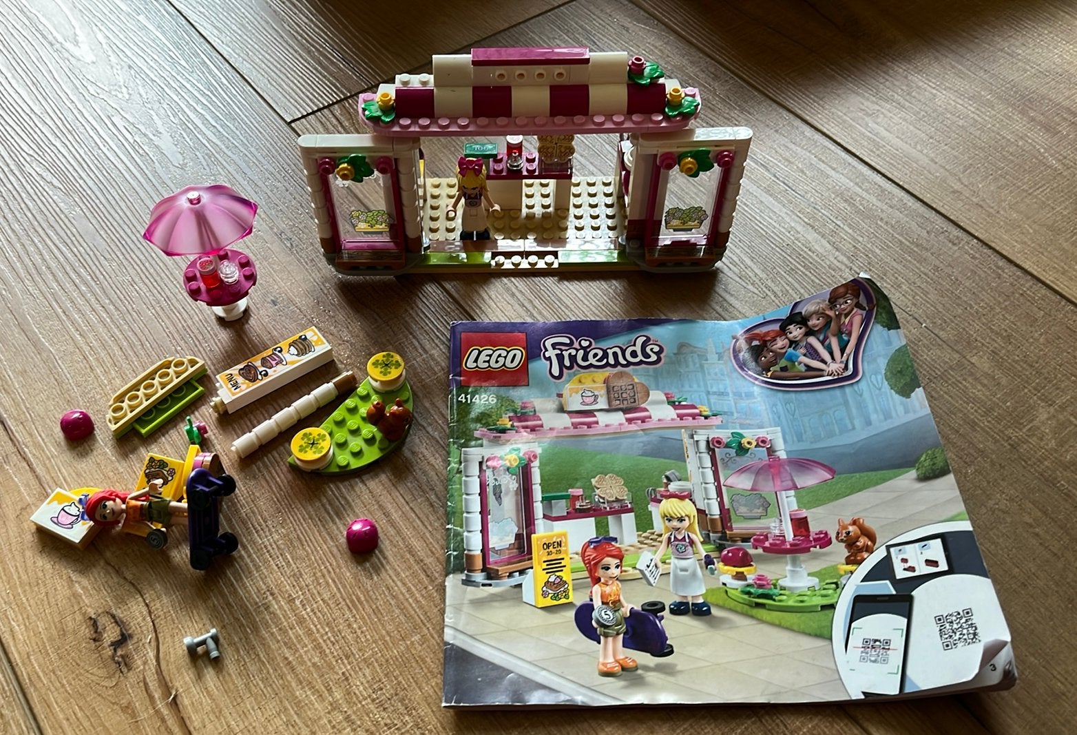 Heartlake city Park cafe - Lego Friends 41426, Lego, Friends, Ophalen of Verzenden, Zo goed als nieuw