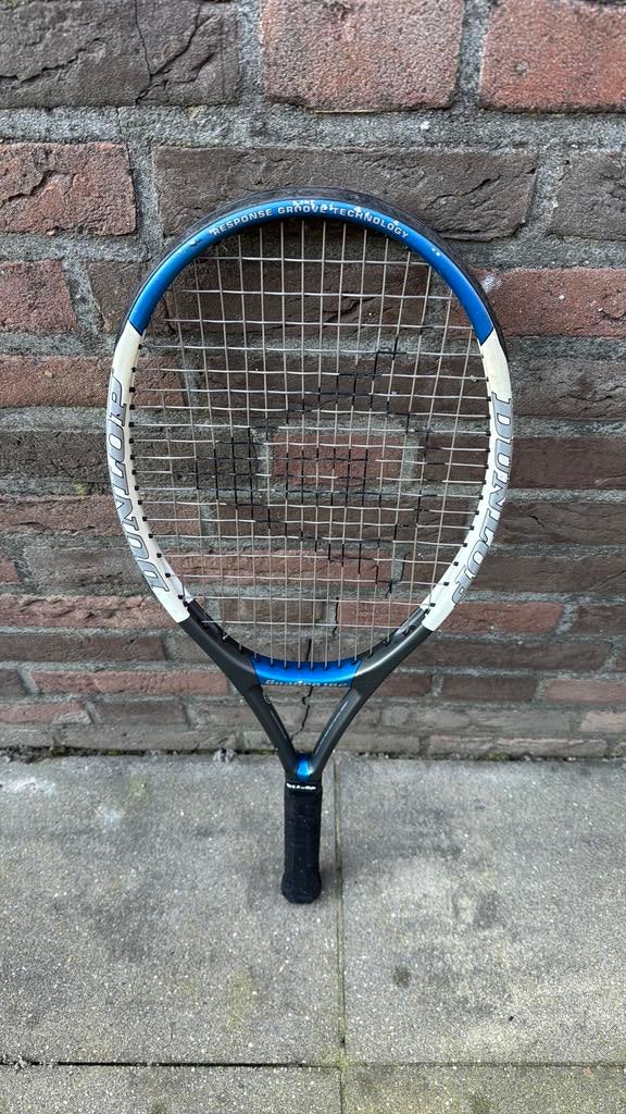 Tennisracket dunlop 25/29 kg, Ophalen of Verzenden, Zo goed als nieuw, Racket, Dunlop
