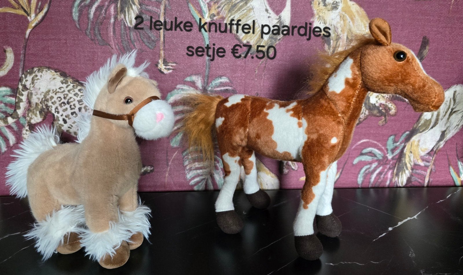 Paarden ponys knuffels, Ophalen, Zo goed als nieuw, Overige typen