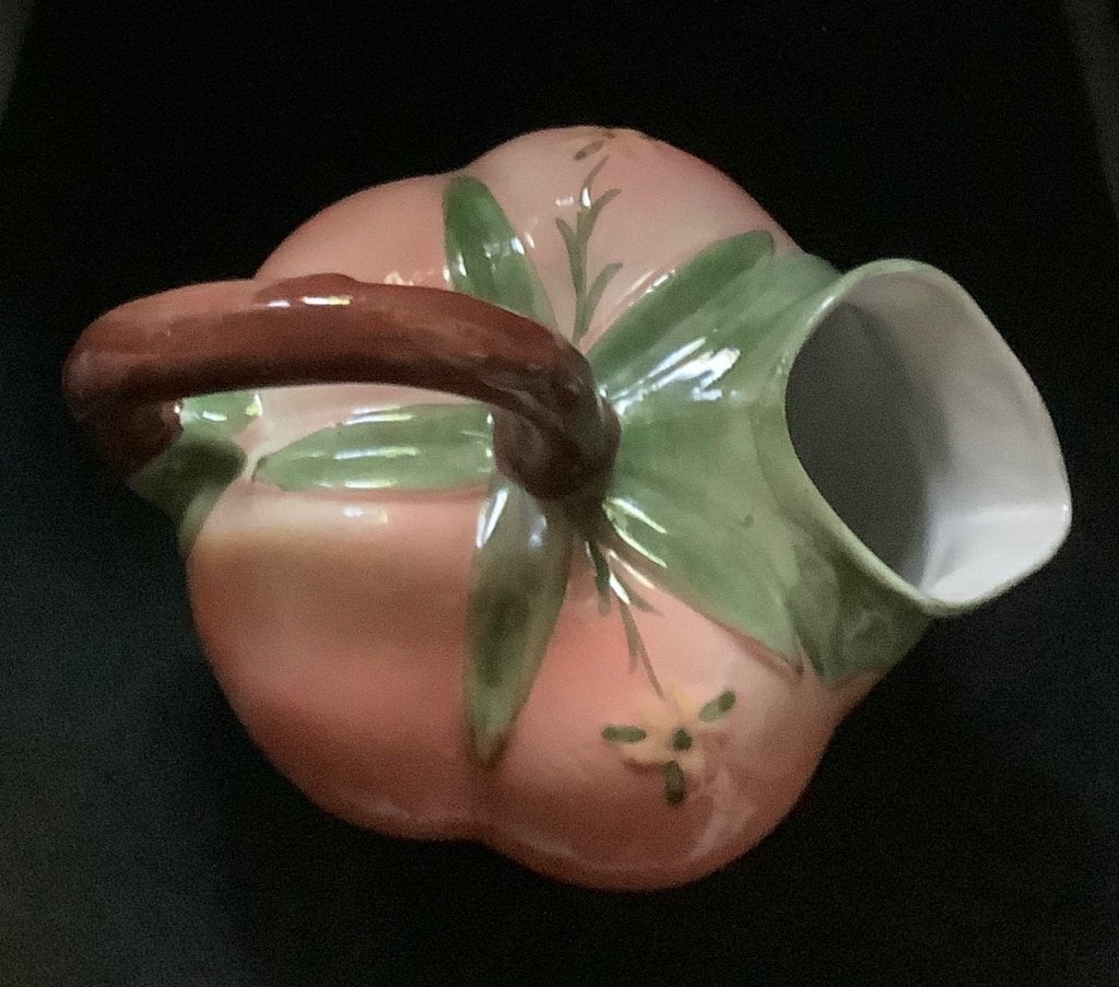 Vintage Schenkkan waterkan perzik, Keramiek, Overige typen, Ophalen of Verzenden, Zo goed als nieuw