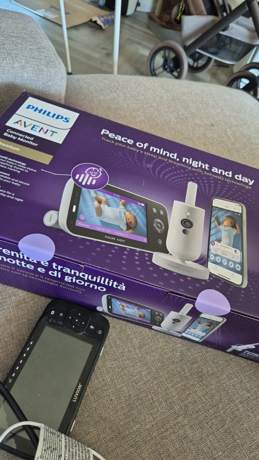 Philips Avent Premium Connected Babyfoon - Nieuw!, Kinderen en Baby's, Babyfoons, Ophalen of Verzenden, Nieuw, 250 meter of meer