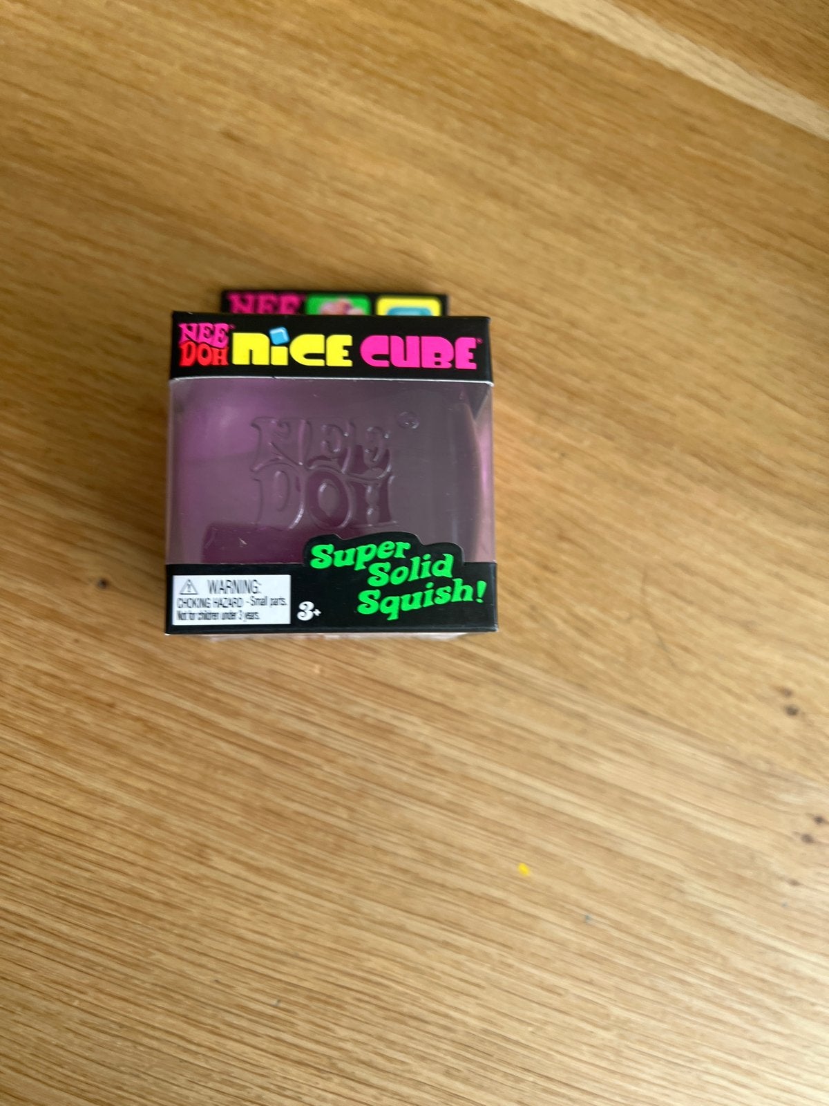 NeeDoh Nice Cube Super Solid Squish Fidget Speelgoed, Kinderen en Baby's, Speelgoed | Overig, Ophalen of Verzenden, Nieuw, Jongen of Meisje