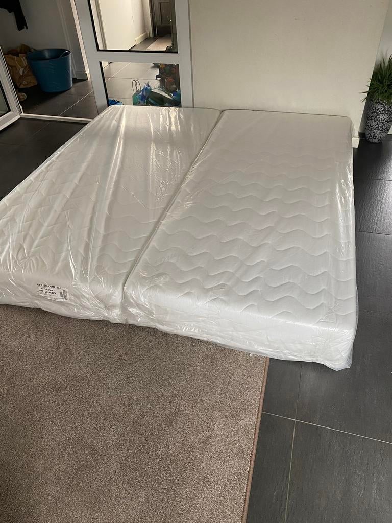 Te koop boxspring matrassen pockervering 90x200, Ophalen, Zo goed als nieuw, Eenpersoons, 90 cm