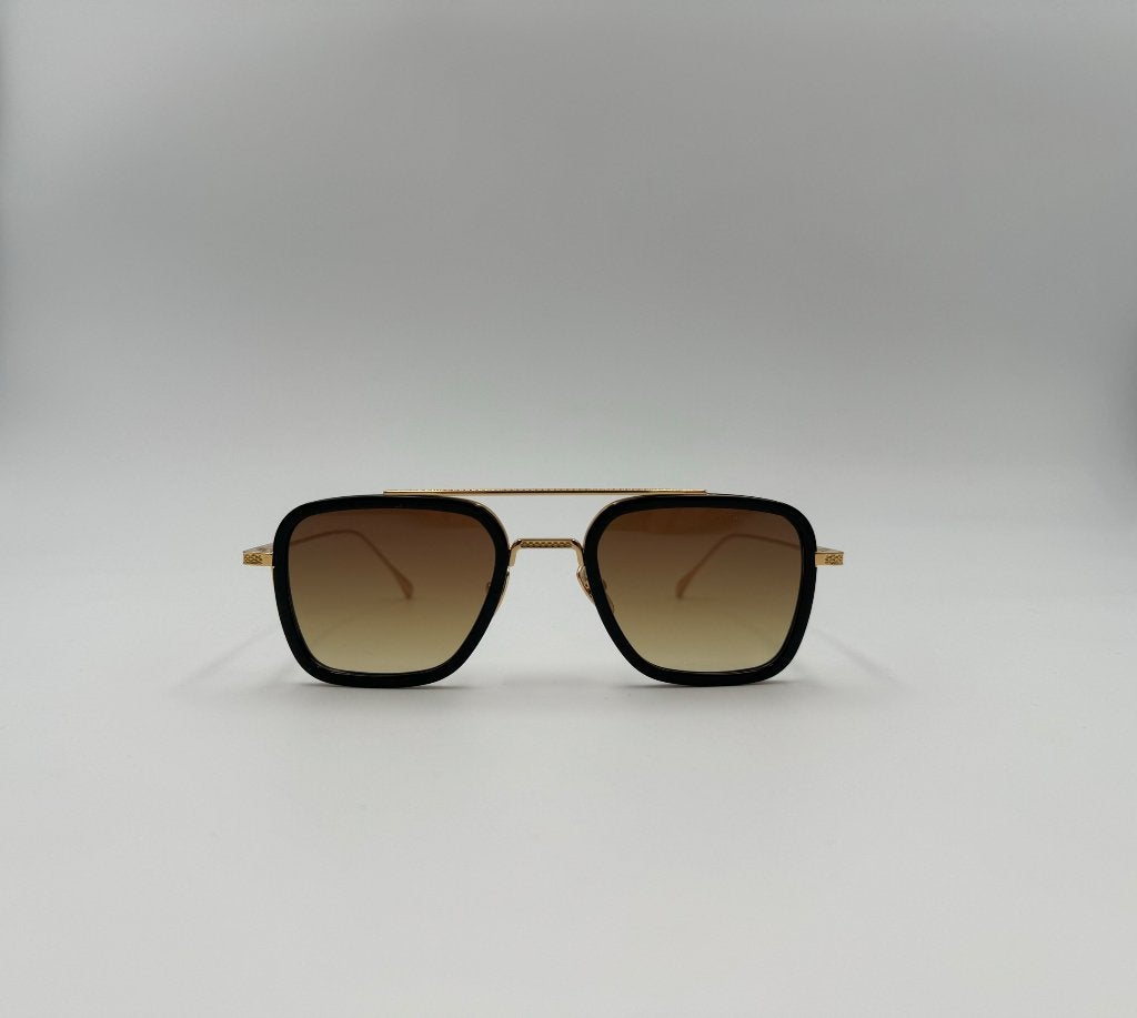 Dita flight 006 zonnebril bruin zwart, Sieraden, Tassen en Uiterlijk, Zonnebrillen en Brillen | Heren, Overige merken, Zonnebril