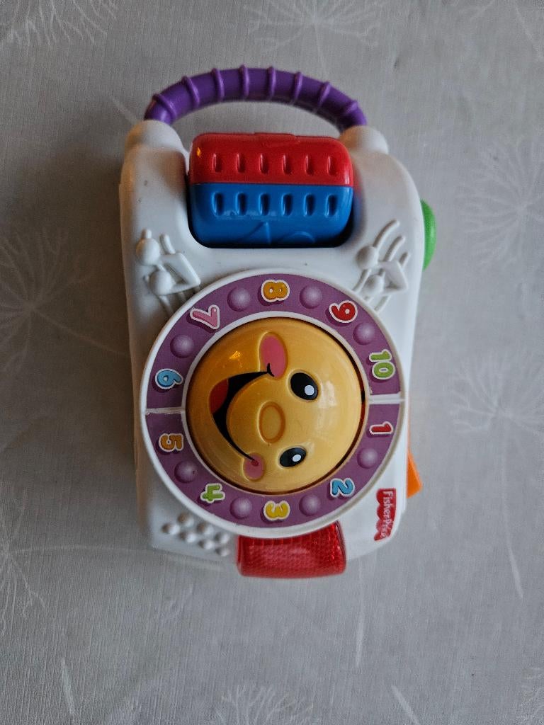 ficher price speelgoedcamera, Ophalen of Verzenden, Zo goed als nieuw, Speelset, Met geluid