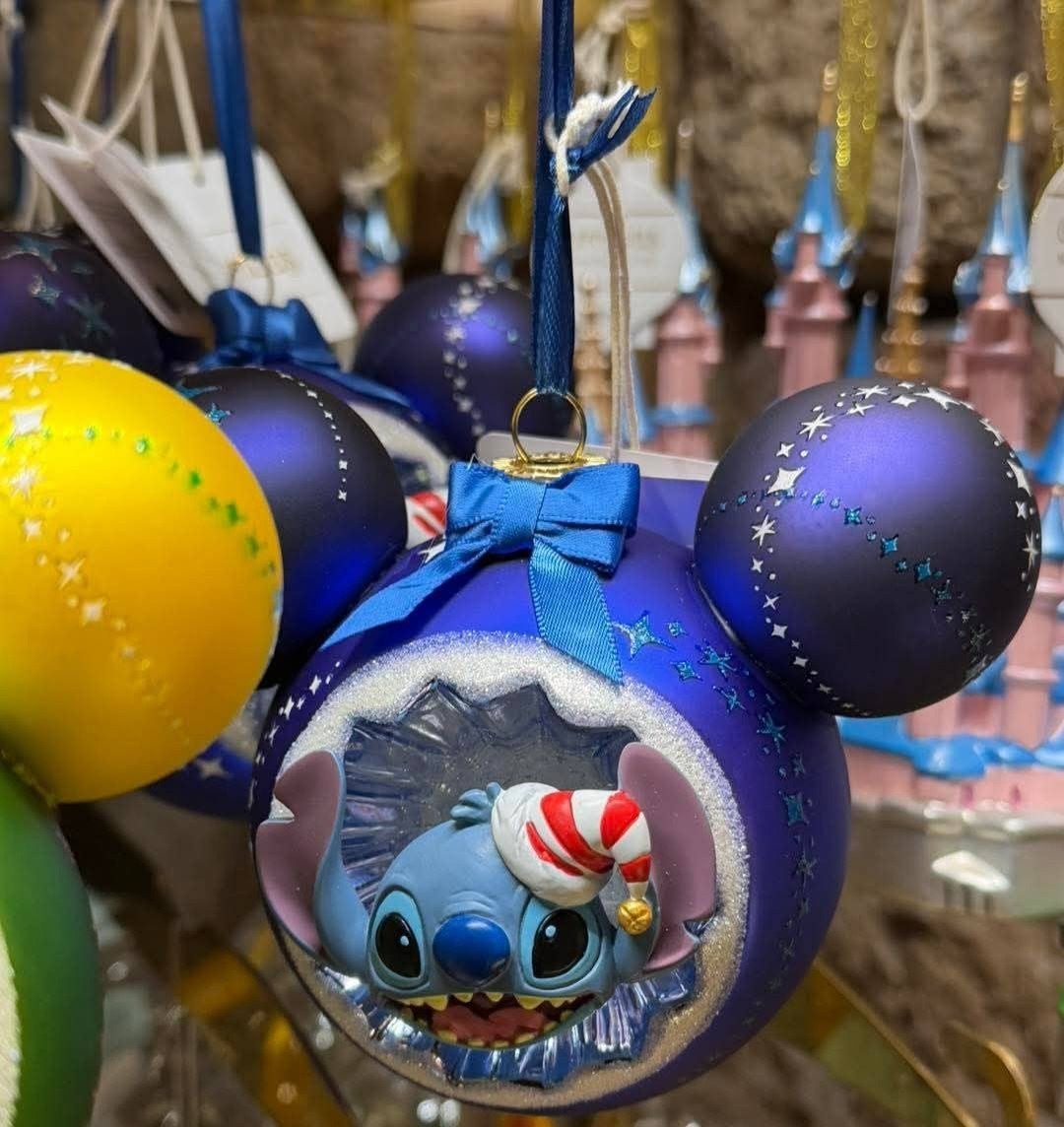 Disney Stitch Mickey icon Arribas ornament, Ophalen of Verzenden, Overige figuren, Nieuw, Beeldje of Figuurtje