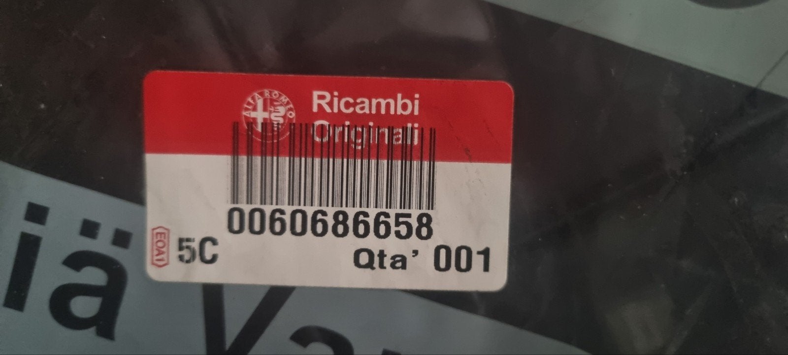 Alfa 156 Origineel Onderdeel 0060686658, Ophalen of Verzenden, Nieuw, Alfa Romeo