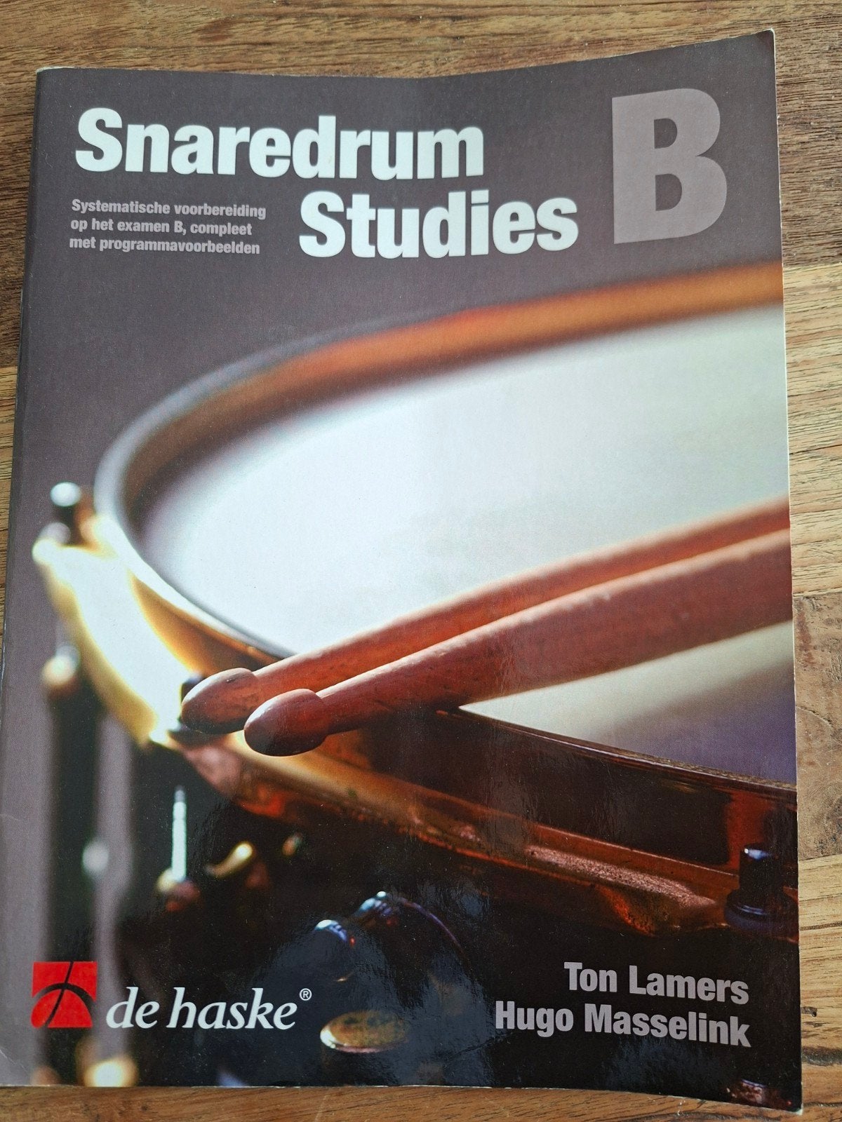 Snaredrum Studies B - Ton Lamers & Hugo Masselink, Gebruikt, Klassiek, Drums of Percussie, Les of Cursus
