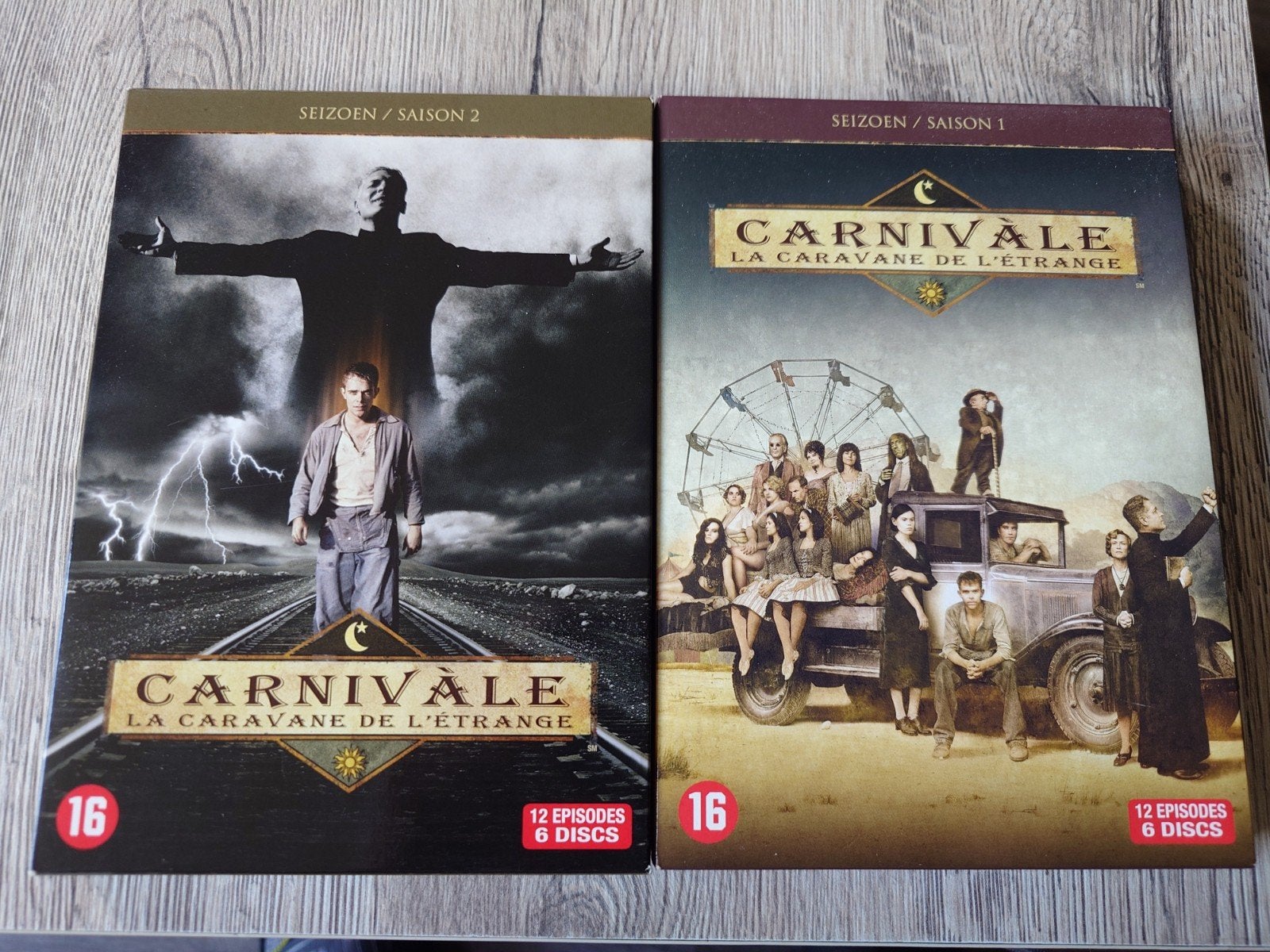 Carnivale S1,2 Met NLO, Cd's en Dvd's, Ophalen of Verzenden, Zo goed als nieuw