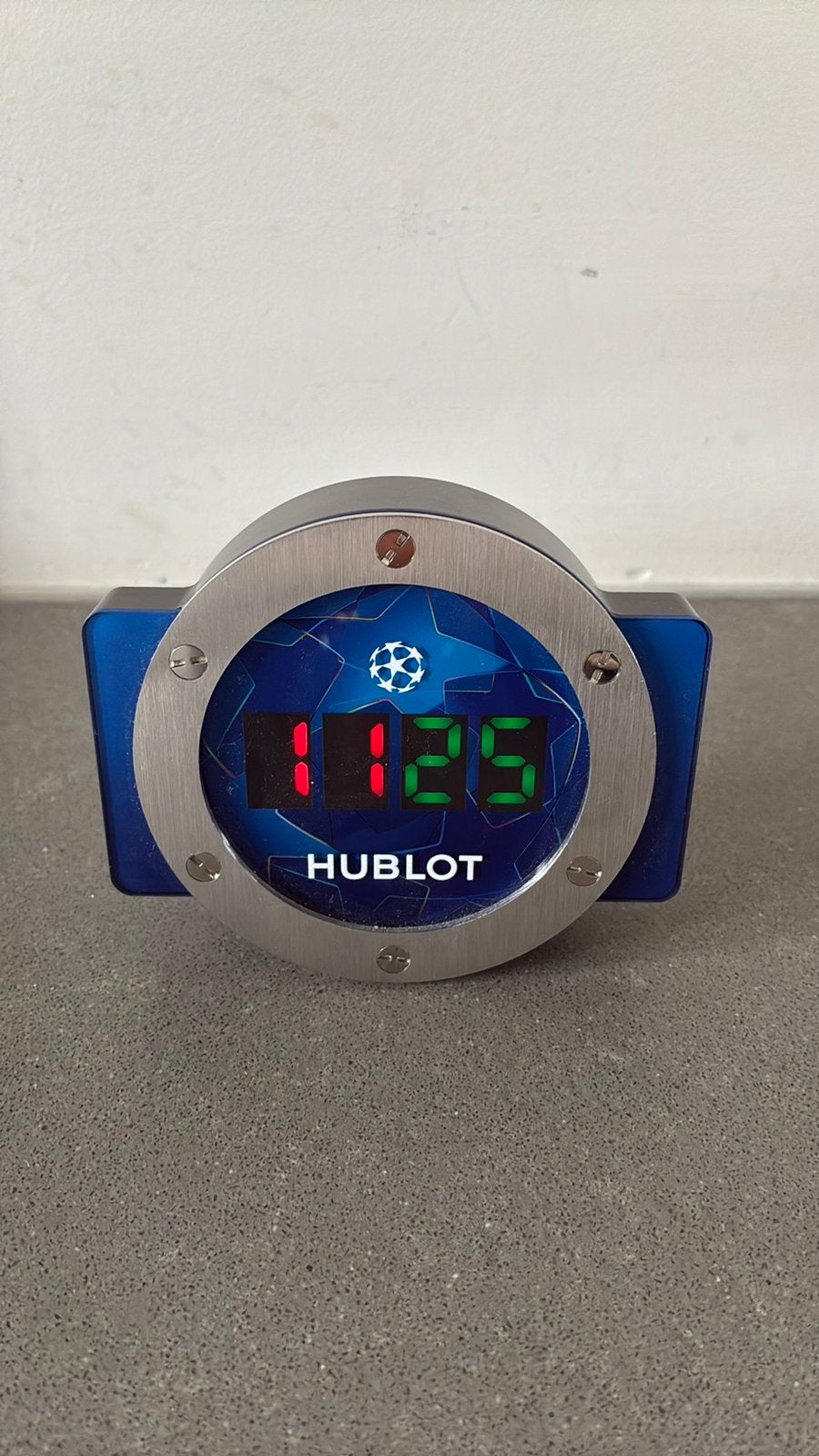 Unieke Hublot UEFA Champions League Tafelklok, Ophalen of Verzenden