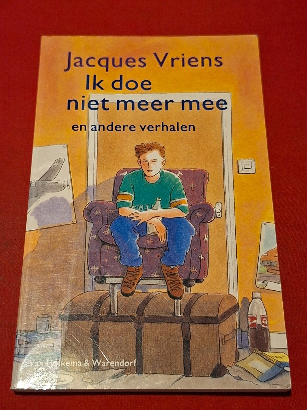 GESIGNEERD Ik doe niet meer mee. Jacques Vriens., Ophalen of Verzenden, Gelezen, Fictie algemeen