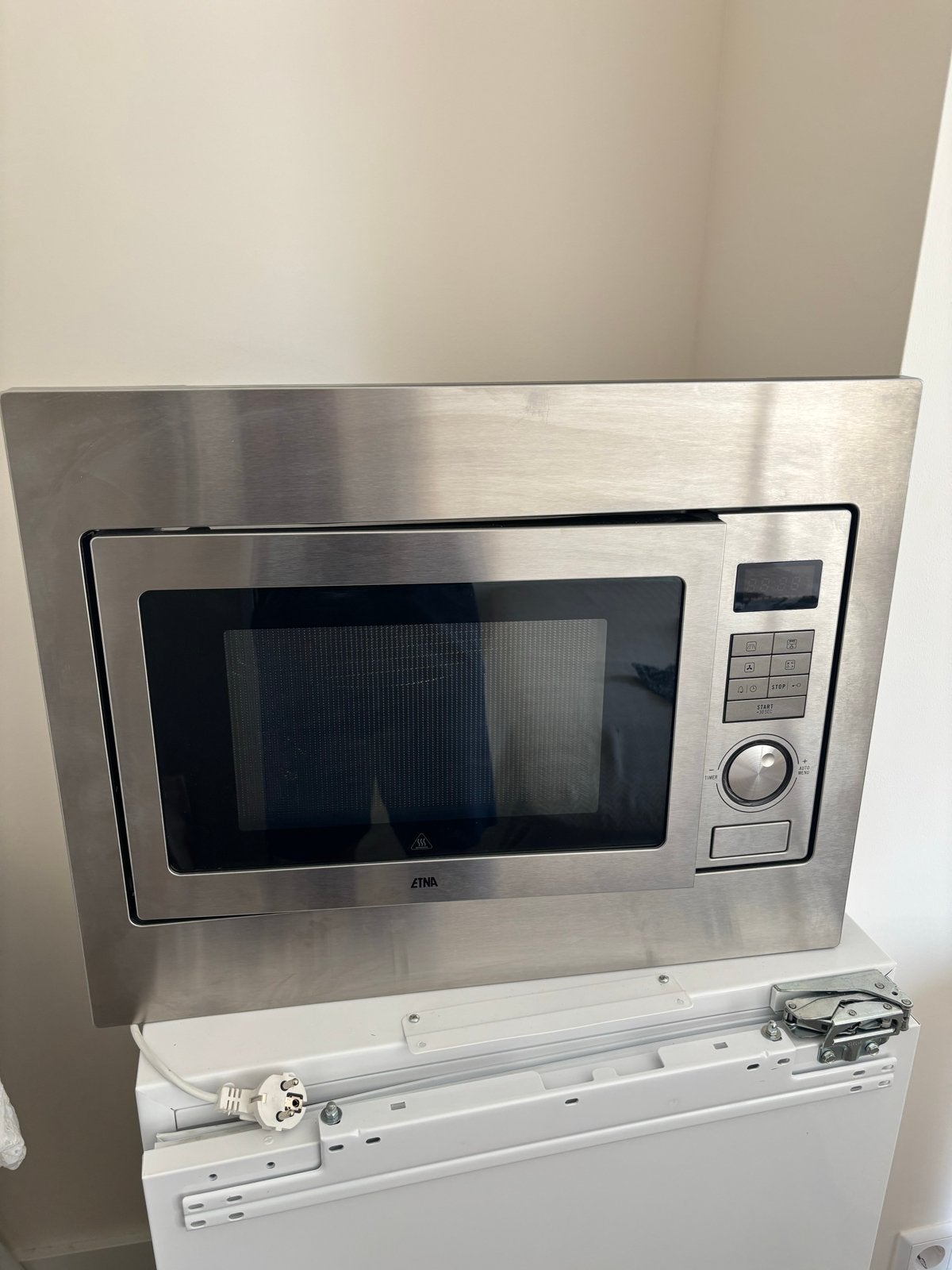 ETNA Inbouw Combimagnetron - Zo goed als nieuw, Witgoed en Apparatuur, Ophalen, Combimagnetron, 60 cm of meer, Grill
