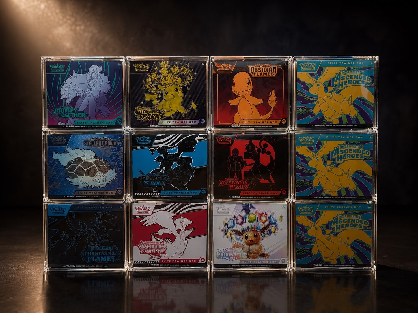 Acryl Display Case voor Pokémon Elite Trainer Box (ETB), Verzenden, Nieuw, Overige typen