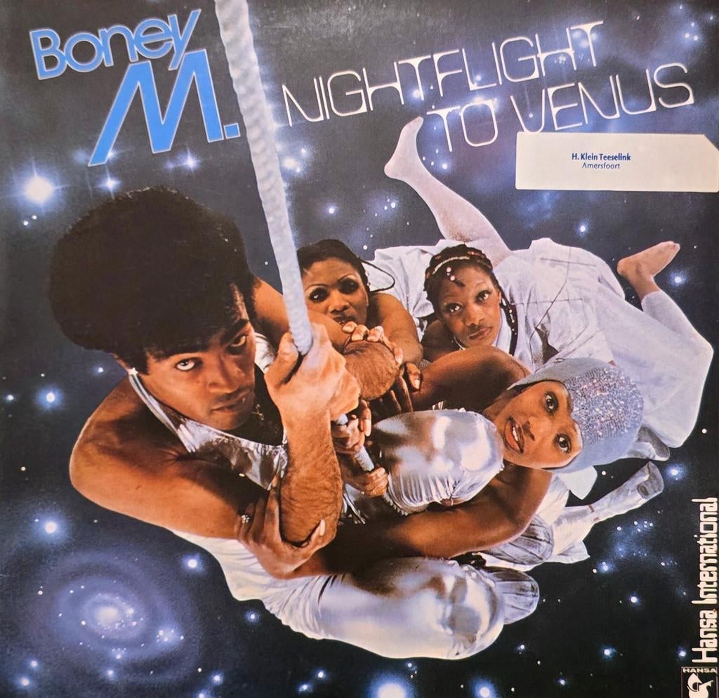 Boney M. - Nightflight to Venus LP (1978), Cd's en Dvd's, Vinyl | Pop, Gebruikt, Ophalen of Verzenden, 1970 - 1979, Gatefold hoes