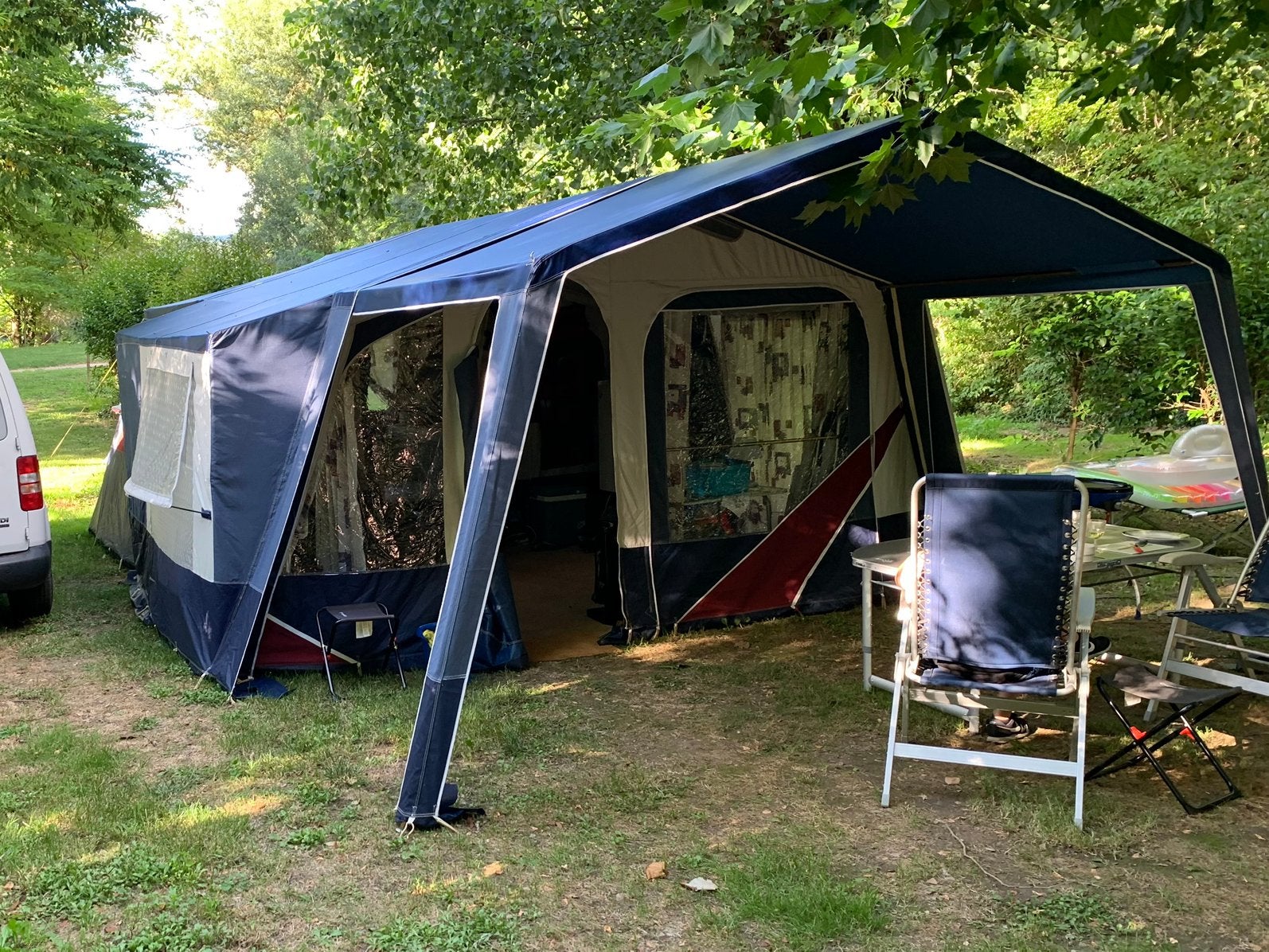 Jamet Louisiana 2008 - Compleet, Caravans en Kamperen, Ophalen, Blauw, Aanwezig, Jamet