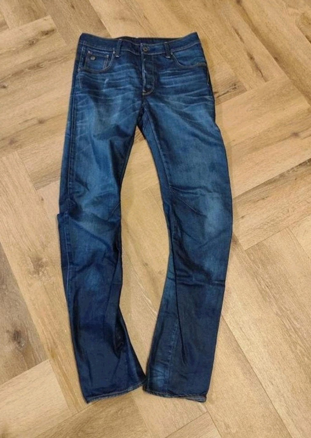 g star arc slim 31 36, Ophalen of Verzenden, Zo goed als nieuw, Blauw, W32 (confectie 46) of kleiner