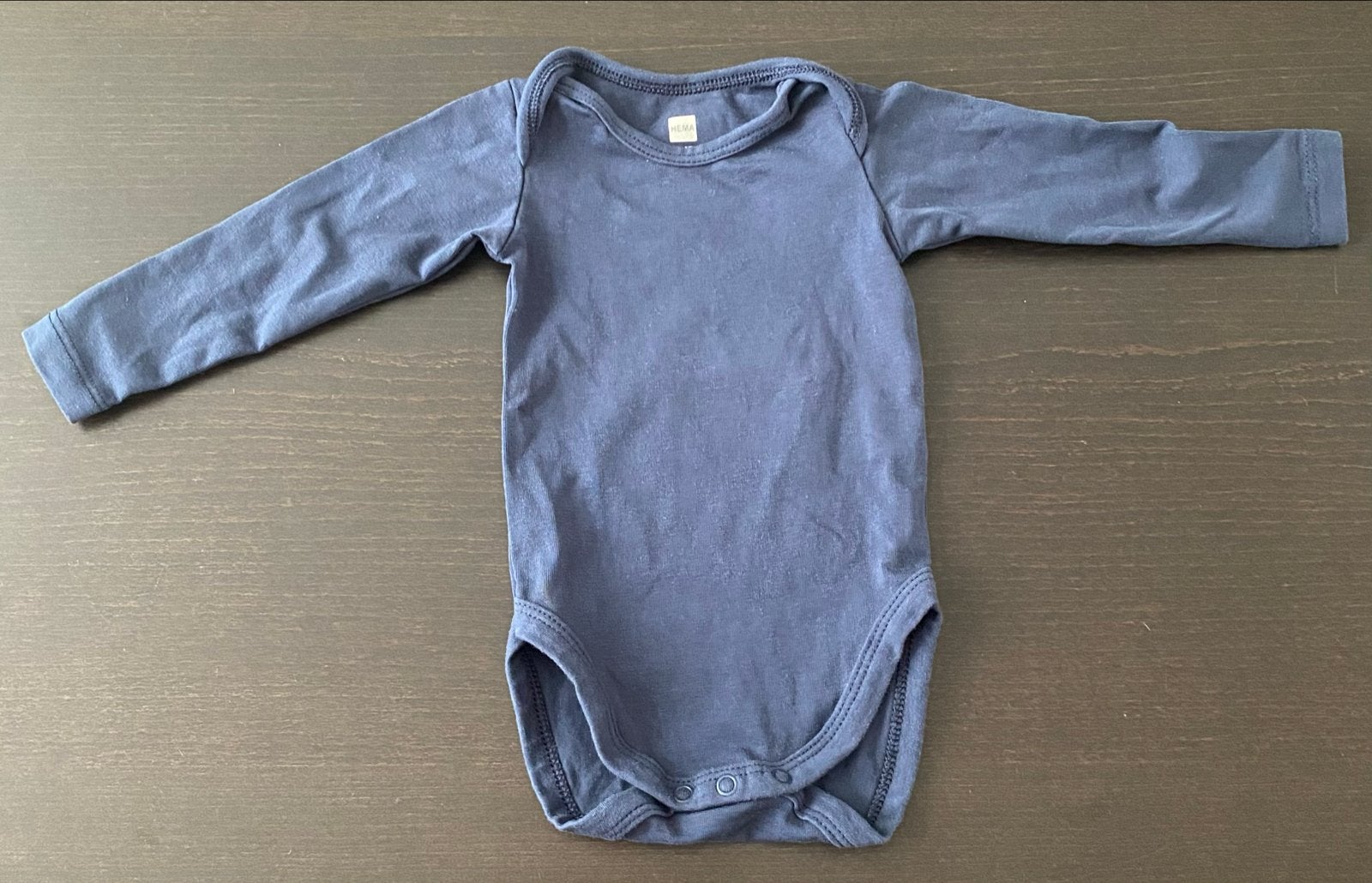 Lange mouw rompertje Hema 50/56, Ophalen of Verzenden, Nieuw, Jongetje of Meisje, Nacht- of Onderkleding