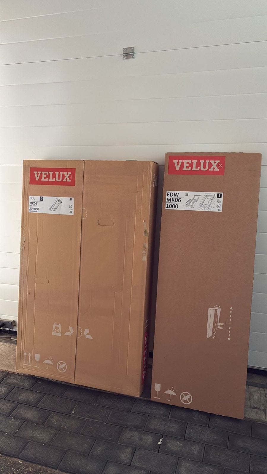Velux GGL MK06 207030 Solar wit afgelakt 78 x 118, Doe-het-zelf en Verbouw, Glas en Ramen, Ophalen, Minder dan 80 cm, 80 tot 120 cm