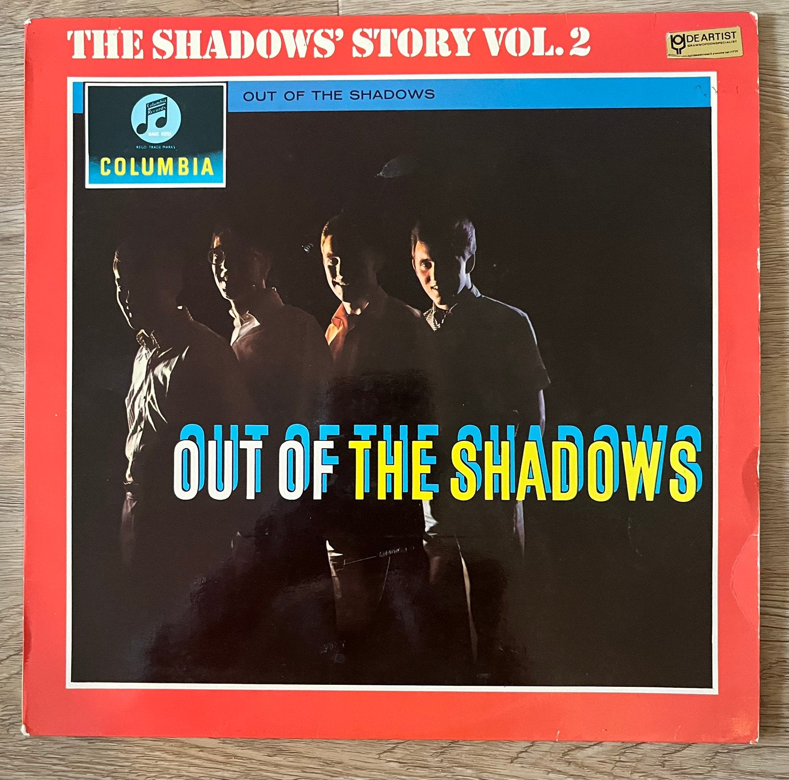 The Shadows' Story Vol. 2 - Out of the Shadows LP, Cd's en Dvd's, Vinyl | Pop, Ophalen of Verzenden, 1960 - 1969, Gebruikt, 12 inch