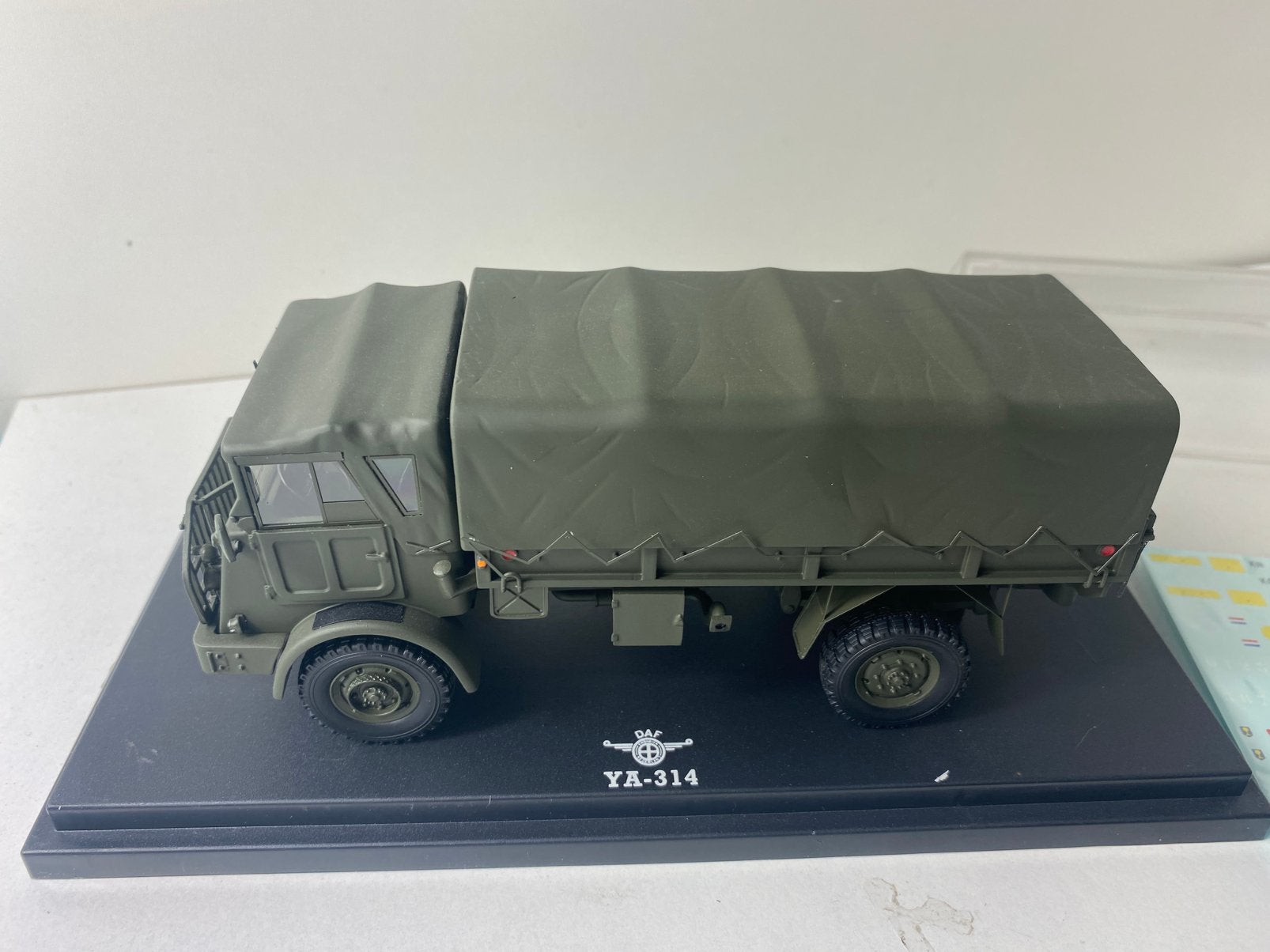 1:35 DAF YA314-“originele Landmacht promo”, Ophalen of Verzenden, Nieuw, Bus of Vrachtwagen, Overige merken