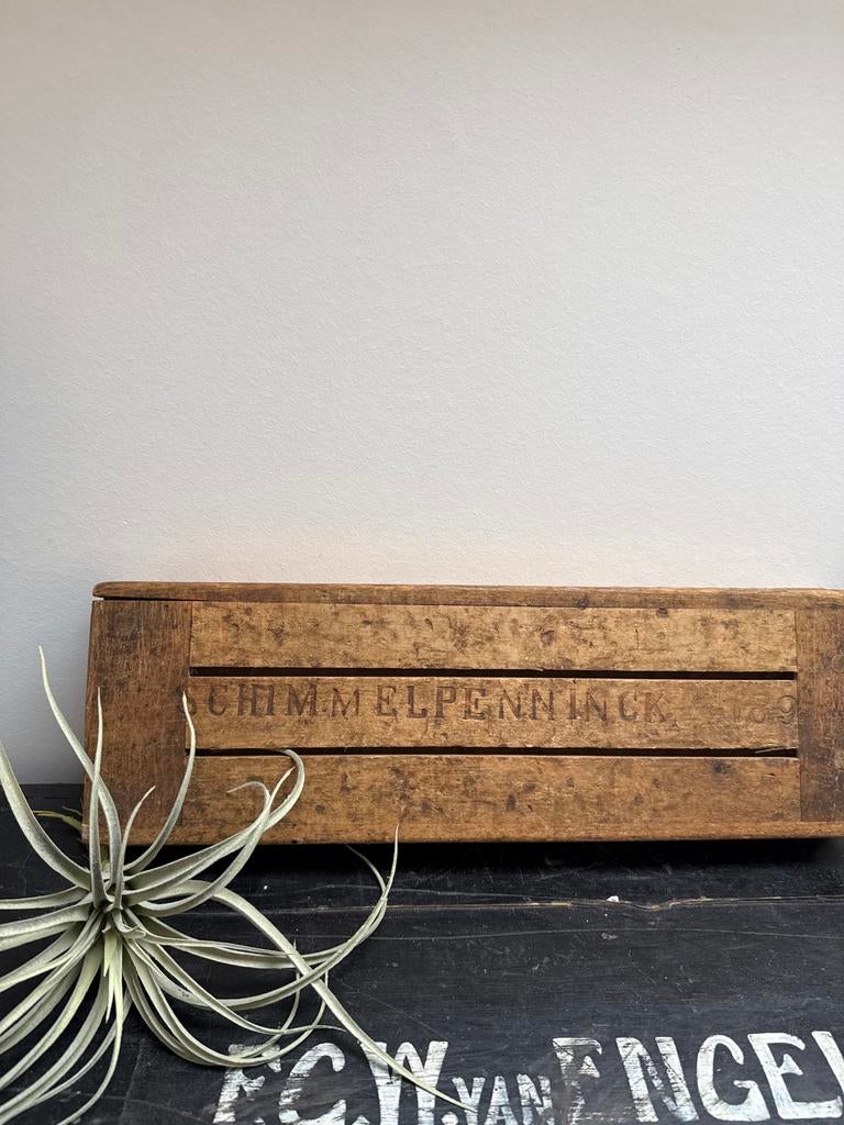 Schimmelpenninck sigarenpers - Houten decoratie, Antiek en Kunst, Ophalen of Verzenden