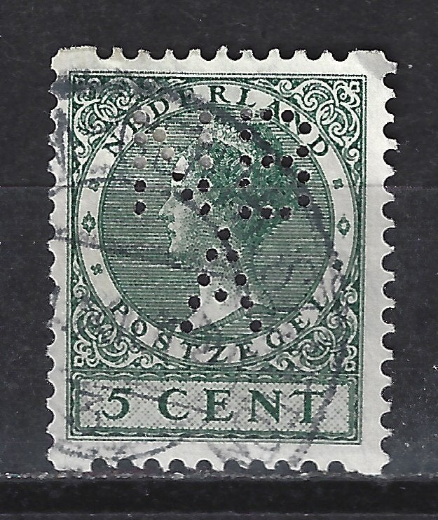 Roltanding 64 perfin NBA 1930 OP ZOEK NAAR ROLTANDING ? KIJK, Ophalen of Verzenden, T/m 1940, Gestempeld