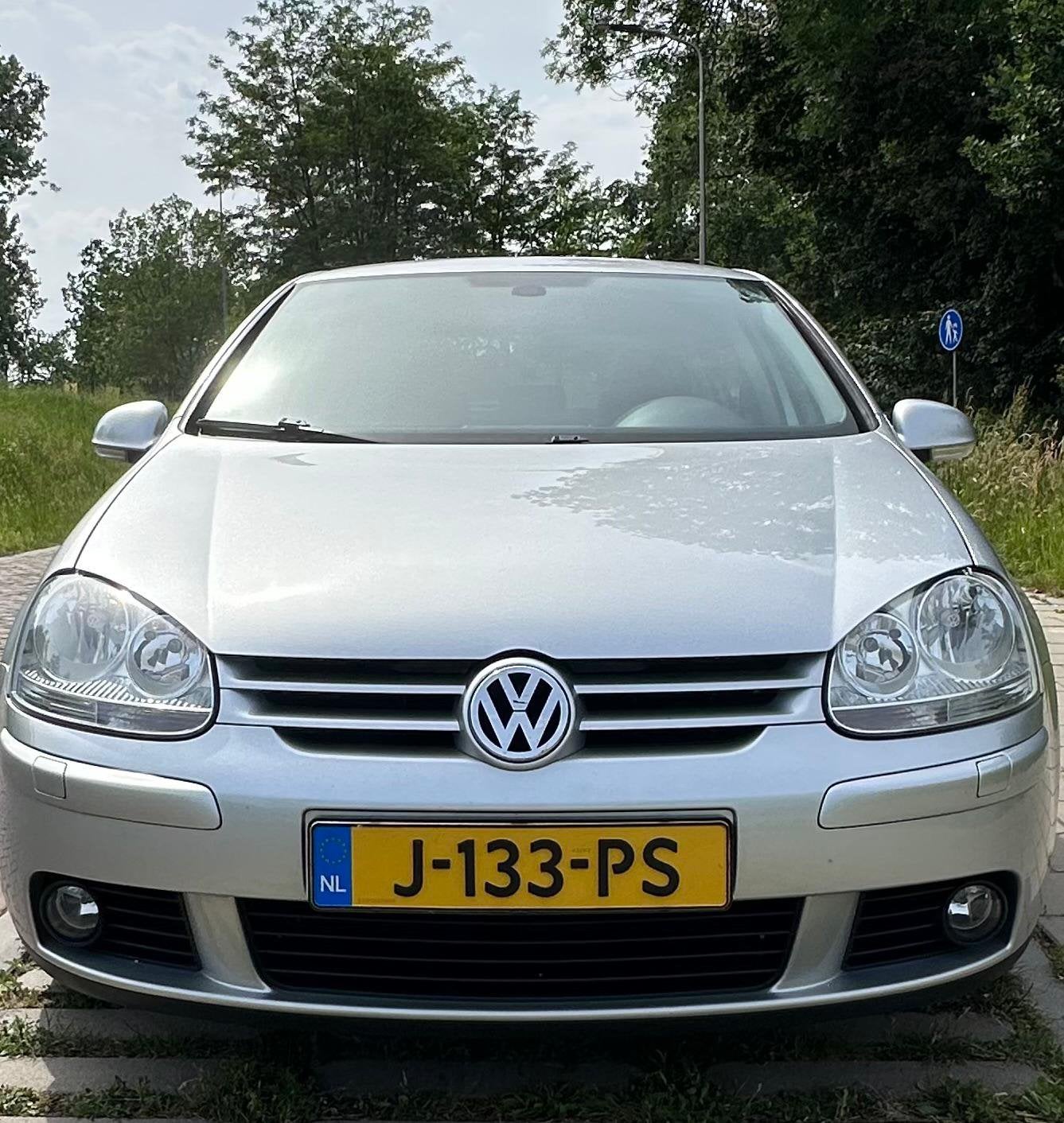 Volkswagen Golf 1.6   2008.  met airco, Auto's, Stof, 4 cilinders, Bedrijf, Grijs