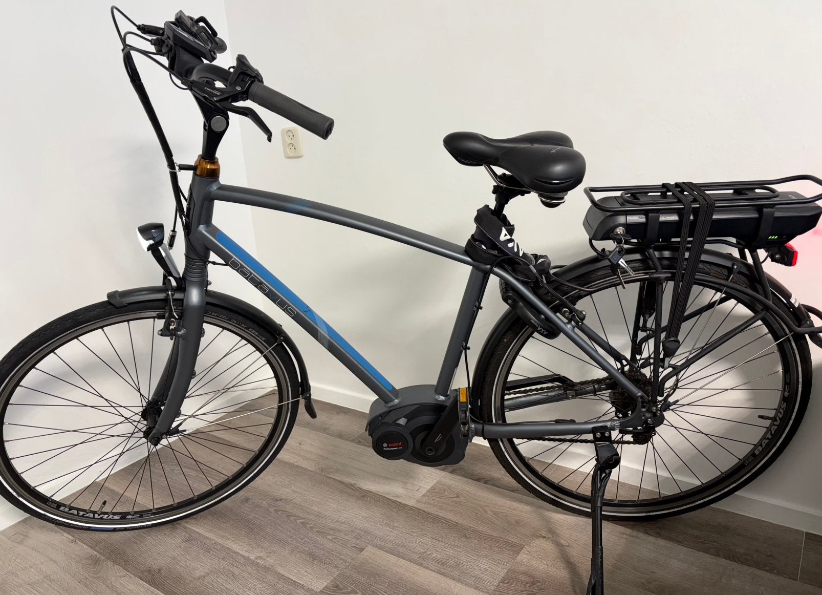 Elektrische Fiets Batavus met Bosch motor, Fietsen en Brommers, Fietsen | Heren | Herenfietsen, Ophalen, Zo goed als nieuw, Batavus