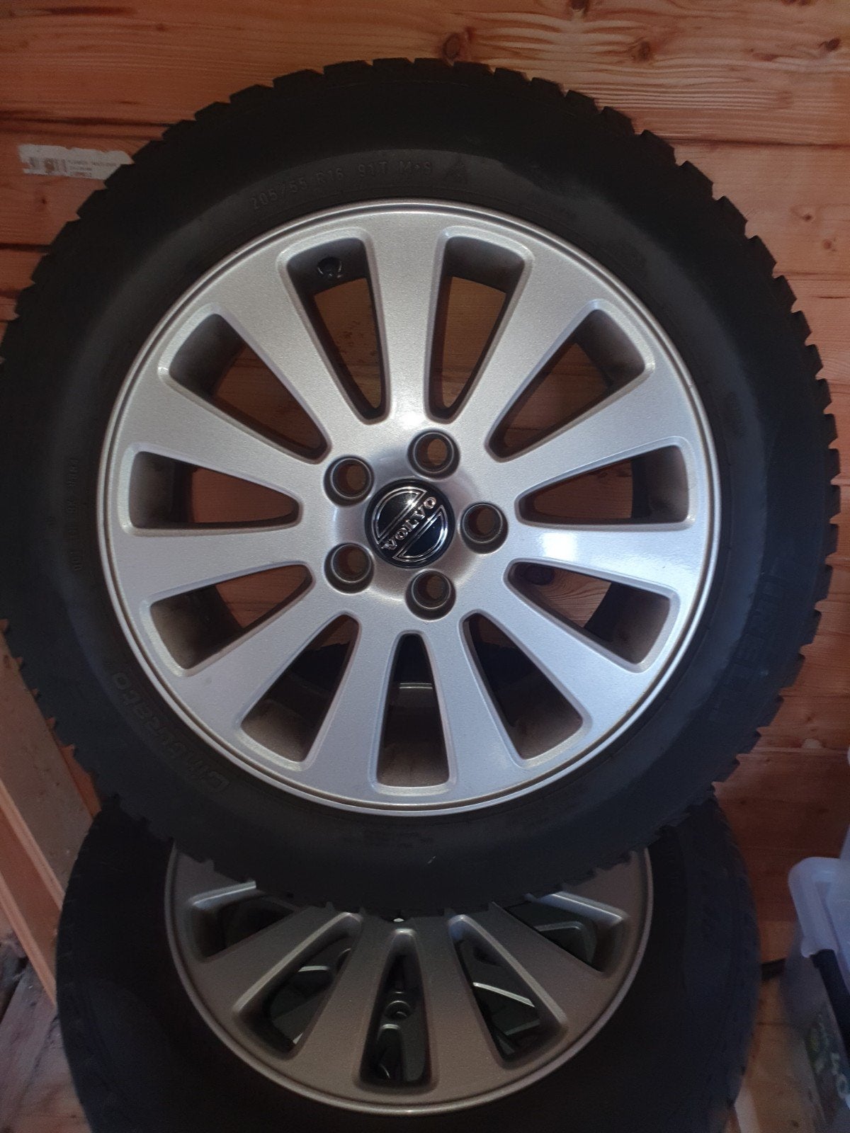 winterwielen volvo s40 v50 enz 16 inch igst, Ophalen, Volvo