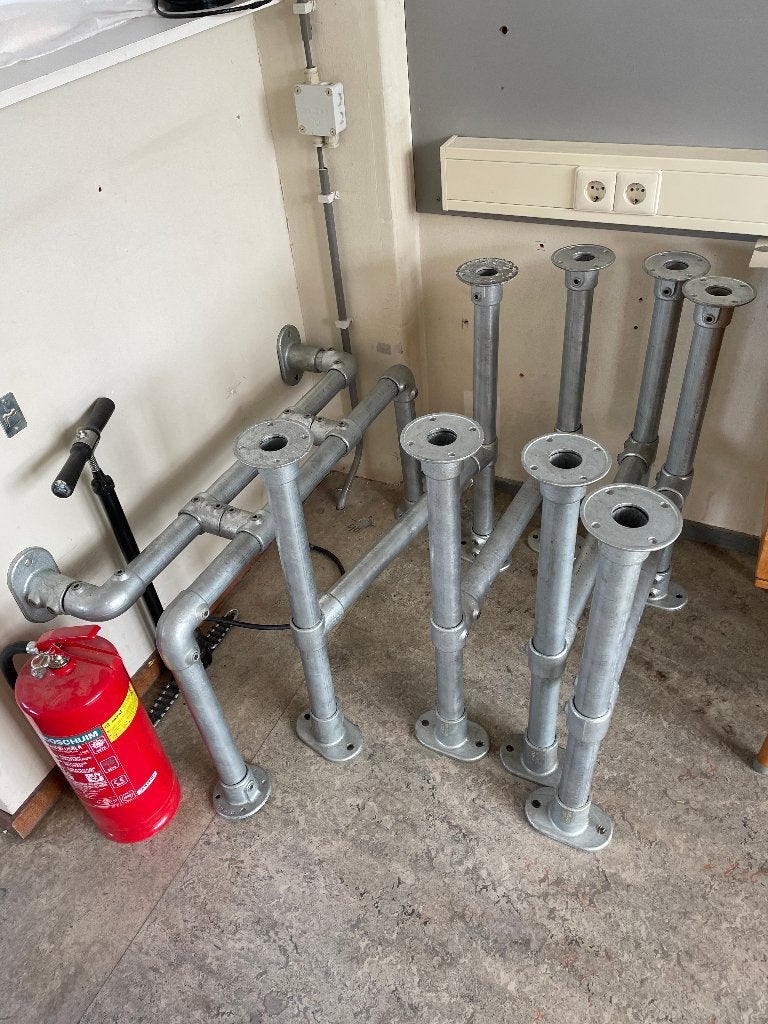 tafelpoten, Minder dan 50 cm, 100 tot 150 cm, Ophalen of Verzenden, Zo goed als nieuw