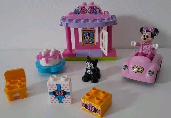 lego Duplo Minnie's Verjaardagsfeestje 10873, Ophalen of Verzenden, Zo goed als nieuw, Compleet, Duplo