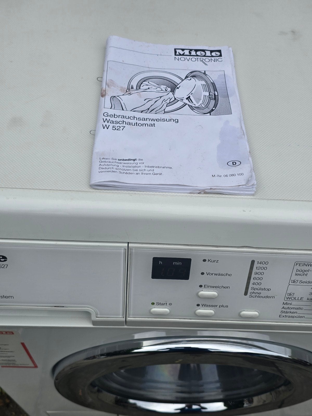 Miele Novotronic W 527 Wasmachine - Zeer Goede Staat, Ophalen