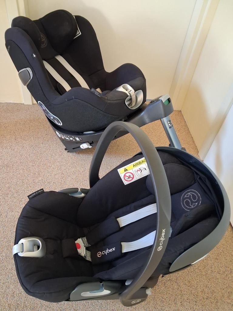 Cybex Cloud Z i-Size & Sirona T i-Size met 360 Isofix Base, Ophalen of Verzenden, Zo goed als nieuw, Overige merken, Isofix
