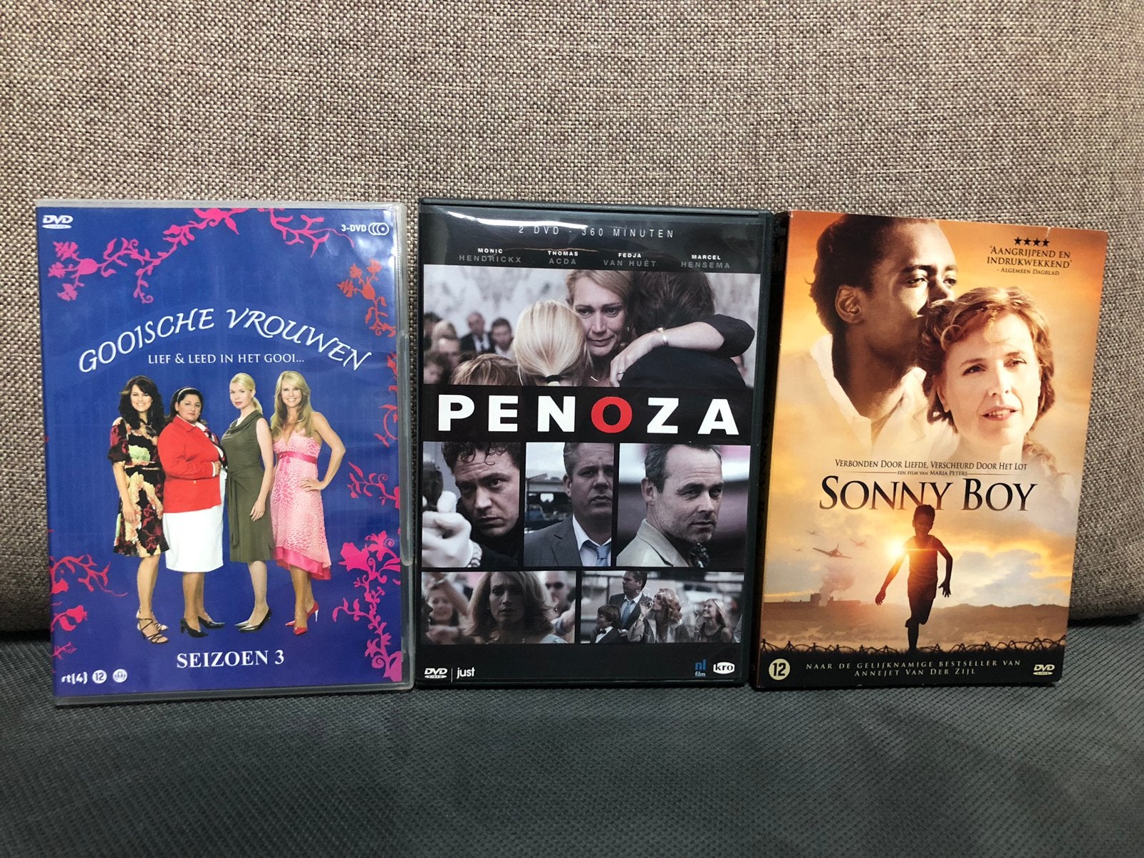Gooische vrouwen (3 dvd’s) - sonny boy - penoza (2dvds), Vanaf 12 jaar, Ophalen of Verzenden, Zo goed als nieuw, Komedie