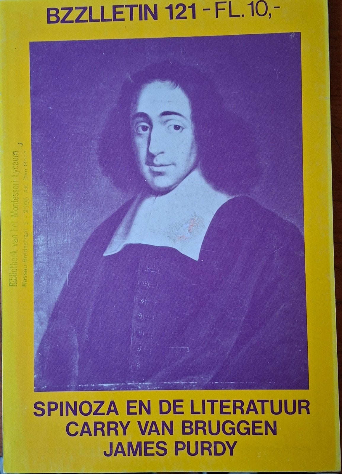BZZLLETIN 121 - Spinoza en de literatuur, Ophalen of Verzenden, Zo goed als nieuw, Carry van Bruggen, James Purdy, Nederland